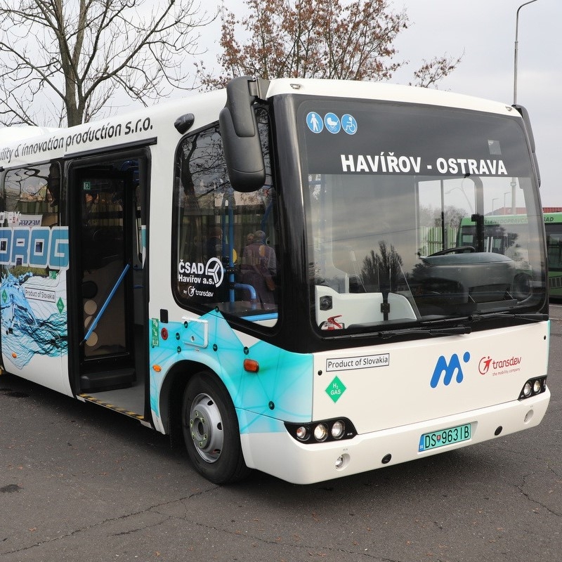 ČSAD Havířov testuje nový vodíkový autobus
